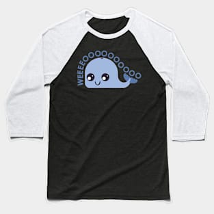 Happy Whale Baseball T-Shirt